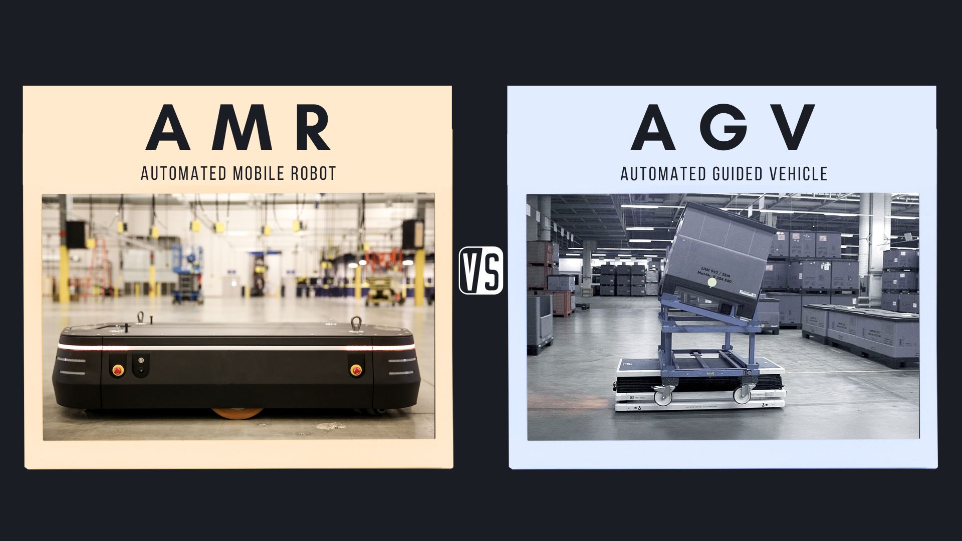 AMR vs. AGV in Industrial Automation: Which is Right for your business?